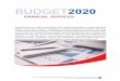 2020 Proposed Operation Budget Section 15 - Financial Services · Contracted Services increased $13k due to phase II of Priority Based Budgeting (12-0187, pg. 15-11). This is offset