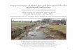 Characterization of Miller Run and Conceptual Plan for ... · In order to promote flood control, ... cost options for implementing proposed restoration approaches. MR-2 Gaging Station