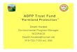 ADFP Trust Fund - North Carolina General Assembly · ADFP Trust Calendar September 2008 Initial Grant Money Distributed August 2008 Regional Meetings with Awarded Contract Recipients