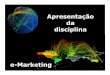 Apresentação da disciplina - E-MarketingLab © Joaquim Hortinha Slide 4 Introdução Introdução `Apresentação pessoal e da organização `Objectivos que espera alcançar com