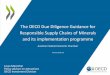 The OECD Due Diligence Guidance for Responsible Supply ... · 5-step risk-based due diligence process, applies to all companies throughout the mineral supply chain that produce or