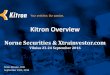 Kitron Overview - Norne Securities · Kitron Group Operations in Norway, Lithuania, Sweden, Germany, China and USA Manufacturing of high complexity products for global markets About