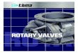 2007 FOLDER ROTARY TBMA EN PRINT Rotary Valves.3059/TBMA... · 2020-07-16 · From demanding hygienic to heavy industrial applications and from high end rotary valves to dust ﬁ