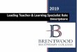 Leading Teacher & Learning Specialist Role Descriptionsassets.brentwood.vic.edu.au.s3-website-ap-southeast-2.amazonaws.… · Caring for ourselves, for others and for our environment