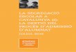 D’ALUMNAT · Síndic de Greuges de Catalunya 1a edició: Juliol de 2016 La segregació escolar a Catalunya (I): la gestió del procés d’admissió d’alumnat