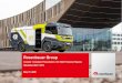 Rosenbauer Group · Investor Presentation I 14 Rosenbauer Group highlights The Rosenbauer Group increases revenues by 32.5 % to € 232.9 million in Q1 2020, which makes the period