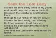 I’ll seek the Lord early while in my youthc586449.r49.cf2.rackcdn.com/4-5 Lehi and His Family...I’ll seek the Lord early while in my youth, And he will help me to know the truth