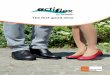 The feel-good shoe · Then our comfort shoes are an excellent choice for you! ... Comfort shoes for men ..... 36 - 41 Accessories ..... 42 - 43. 4 Our actiflex comfort shoes fit all