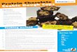 Protein ChocolateCookie Dough Cups · 2016-02-25 · Protein Chocolate Cookie Dough Cups calories per bite! CALORIES 11g CARBS 4g FIBRE Cooking method-recipes 1 Combine all of the