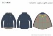 LO10RJ - Lightweight Jacket49210a70594045aae060-9ee7f563068e7bbd2f9eb533a1de6b33.r31.… · 2015-10-13 · LO10LT1 - Ladies Lotus Print T-Shirt . Exact designs may vary from those