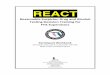 REACT Participant Guide - Florida RTAP...! 2! ReasonableSuspicion)Drug)and)Alcohol)Testing)Decision)Training) for)FTA)Supervisors–Participant)Workbook)! Introduction! Welcome!to!the!REACT!training!program
