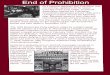 end of prohibition - Lexington Historylexhistory.org/sites/default/files/end of prohibition.pdfpassed a repeal amendment in February 1933, and sent it to the states for ratification