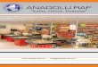 ANADOLU RAFanadoluraf.com/img/anadoluraf-katalog.pdf · ANADOLU RAF Market Raf Sistemleri Market Raf Sistemleri Market Raf Sistemleri "Kalite, Güven, Deneyim" Market Raf Sistemleri
