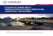 USAID Climate Resilient Infrastructure Services Lessons Learned … · 2015-09-09 · practitioners should promote stronger links between cities and regional and national governments