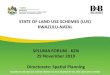 STATE OF LAND USE SCHEMES (LUS) KWAZULU-NATAL ... Umhlabuyalingana 4997 4997 100.0% Single Land Use