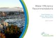 Water Efficiency Recommendations - Vancouver€¦ · Presentation - Water Efficiency Recommendations: 2017 Apr 12 Author: Wong, D. Subject: 08-2000-20 Regular Council and Committee