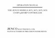 OPERATION MANUAL THE JENCO MODELS 3672, 3673, 3675, …jenco.com.cn/wp-content/uploads/2016/05/3676.pdf · CONTROLLER INPUT RANGE pH 0 to 14.00 pH mV ±1999 mV ALARM RELAY AND LED