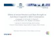 Effects of Amine Structure and Base Strength on Acid-Base ... · Effects of Amine Structure and Base Strength on Acid-Base Cooperative AldolCondensation J. Lauwaert1, E. De Canck
