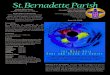St. Bernadette Parish · 6/14/2020  · Resume schedule, Monday, July 6, 2020 Scarlett Annalise & Westley Vivienne Laird ... with Dr. Brant Pitre. We hear during Mass, “The Lamb