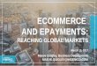 REACHING GLOBAL MARKETS - Global trade · Startup Scale-up Unicorn Low revenue, validating business model, incubation stage Business model proven in core market, ready to expand and