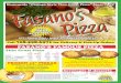 Homemade “Chicago Style Thin Crust Pizza” Since 1972!fasanospizza.com/wp-content/uploads/2020/06/Fasano... · Fa sano' Pizza Fa sano' Pizza Homemade le” 72! Cooking Instructions