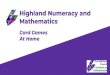 At Home Highland Numeracy and Card Games Mathematics · e.g. cards Ace - 6, Ace - 10 or Ace - King (13) 2 or more players. VICTORY Instructions: WE ARE MAKING NUMBER BONDS IN THIS