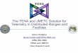 The TENA and JMETC Solution for Telemetry in Distributed ... · All TENA software and support is free to users TENA is the most capable and sophisticated interoperability solution