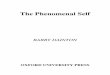The Phenomenal Self - Exeter - The Phenomenal Self.pdf · 6.2. A novel form of ﬁssion: mind-machines split a normal subject into phenomenal and non-phenomenal parts 191 8.1. If