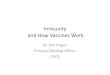 Immunity and How Vaccines Work - HSE.ie · Passive Immunity Transfer of antibodies from people who have ... inoculation (variolation) as early as 1000AD • Also practised in Africa