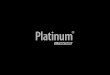 Discover the next step in fitness, · ‘Platinum by Tunturi’, a new range of fitness equipment for the professional market, is the very pinnacle in terms of performance and design
