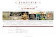 佳士得將於 月呈獻 亞洲藝術週 - Christie's · 2014-09-02 · 亞洲藝術週 新聞稿 | 紐約 | 2014 年8 月2 8 日 即時發佈 佳士得將於9 月呈獻 亞洲藝術週