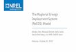 The Regional Energy Deployment System (ReEDS) Model · 31-10-2019  · • 2017 –ReEDS 2.0 begins, Electrification Futures Study, SunShot 2030 • 2018 – North American Renewable