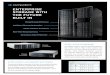 EntErprisE storagE with thE futurE built in Enterprise Sto… · ENTERPRISE STORAGE DATASHEET I 4 Compellent storage systems feature a uni•ed, point-and-click user interface that