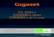 Gigaset DL500A / DX600A isdn / DX800A all in one · Go crazy for the vibrant 3.5" TFT display, first-class sound quality and elegant exterior. Your Gigaset can do a lot more than