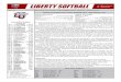 LIBERTY SOFTBALL 2017 Liberty Softball Game Notes · 2017 Liberty Softball Game Notes . Big South-leading Liberty (30-10, 10-2 Big South) steps out of conference pla y, taking on
