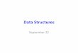 Data Structures - Leiden Universityliacs.leidenuniv.nl/~deutzah/datastructuren08/ds08_sep22.pdf · •Linked lists allow easy insertion and deletion of information because such operations