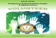 2019-2020 Volunteer Information Guide & Application · 2018-08-01 · Volunteer hours should be recorded on the “volunteer attendance form” in this guide and reported to ... ReadingPals