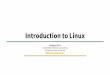 Week2 Introduction to Linux - SKKUnyx.skku.ac.kr/wp-content/uploads/2018/09/Week2_Introduction_to_L… · –"o fyfdvubcmf gjmf uibu dpoubjot pckfdu dpef qspevdfe cz b dpnqjmbujpo