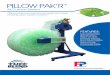 PILLOW PAK’R - Stamar Packaging...PILLOW PAK’R® FEATURES: Environmentaly Friendly Air-Transfer Technology - Best-in-Industry Protection Recycled Content - Made of 12% HDPE Green