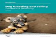 Dog breeding and selling Research Briefing Documents/20-23 Dog...4 Dog breeding and selling: Research Briefing 3.1. Concerns over current regulations Several animal welfare charities
