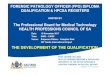 FORENSIC PATHOLOGY OFFICER (FPO) DIPLOMA … · 2019-02-14 · FORENSIC PATHOLOGY OFFICER (FPO) DIPLOMA QUALIFICATION & HPCSA REGISTERS HOSTED BY The Professional Board for Medical