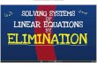 6.3 Linear Systems - Elimination [b].gwb - 1/15 - Tue Feb ... · 6.3 Linear Systems - Elimination [b].gwb - 15/15 - Tue Feb 04 2014 14:02:21. Step Lt.. Rewrite and Check After step