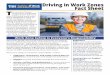 Driving in Work Zones Fact Sheet...Driving in Work Zones Fact Sheet T he sounds of heavy HS20-005A (6-20) construction equipment rumble across the more than 3,200 active work zones