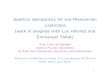 Spectral asymptotics for sub-Riemannian Laplacians (work in … · 2016-06-28 · Spectral asymptotics for sub-Riemannian Laplacians (work in progress with Luc Hillairet and ... the
