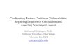 Confronting Eastern Caribbean Vulnerabilities Repairing Legacies Repairing Legacies of Colonialism and