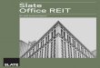 Slate Office REIT Presentation · between 1% and 2% per annum across the whole portfolio. On a per unit basis, FFO, Core-FFO and AFFO were $0.17, $0.18 and $0.16 per unit, respectively