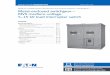 Metal-enclosed switchgear— MVS medium-voltage 5–15 kV load ... · Eaton’s Load Interrupter Type MVS metal-enclosed switchgear provides safe, reliable switching and fault protection
