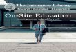 On-Site Classes Brochure - The Insurance Library ...insurancelibrary.org/.../On-Site-Classes-Brochure.pdf · Avoiding Insurance Agent & Broker Errors and Omissions Exposures Commercial