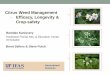 Citrus Weed Management Efficacy, Longevity & Crop-safetycitrusagents.ifas.ufl.edu/events/GrowersInstitute2019/PDF/09 30 am... · Managing difficult to control weeds ... under trees
