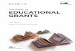 THE GUIDE TO THE EDUCATIONAL GRANTS GUIDE TO THE … · This book is invaluable for educational social workers, student welfare and ﬁnance oﬃcers, teachers, advice agencies, careers